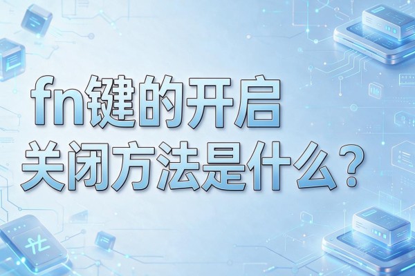 fn键的开启关闭方法是什么?