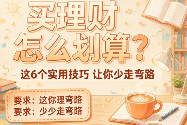 买理财怎么划算？这6个实用技巧让你少走弯路