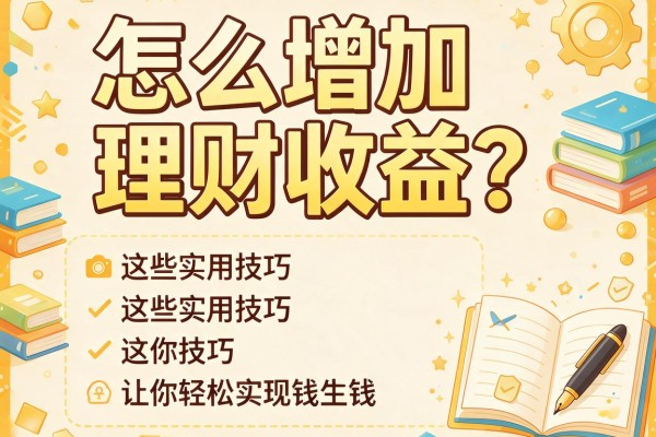 怎么增加理财收益？这些实用技巧让你轻松实现钱生钱