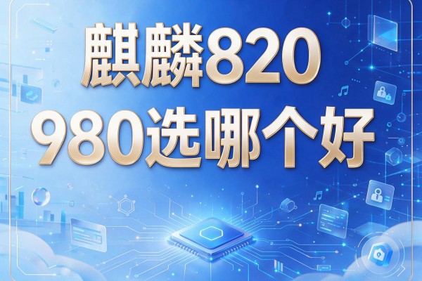 麒麟820和980选哪个好？
