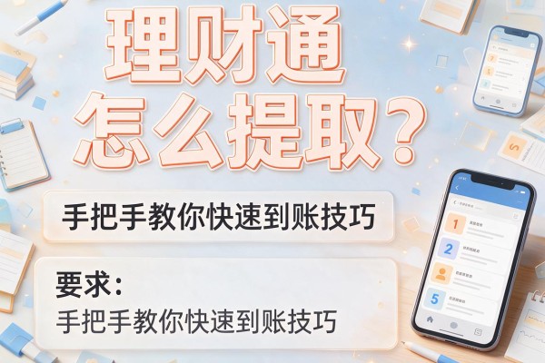 理财通怎么提取?手把手教你快速到账技巧