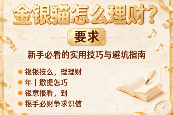 金银猫怎么理财？新手必看的实用技巧与避坑指南