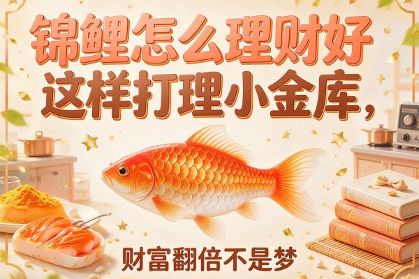 锦鲤怎么理财好这样打理小金库，财富翻倍不是梦