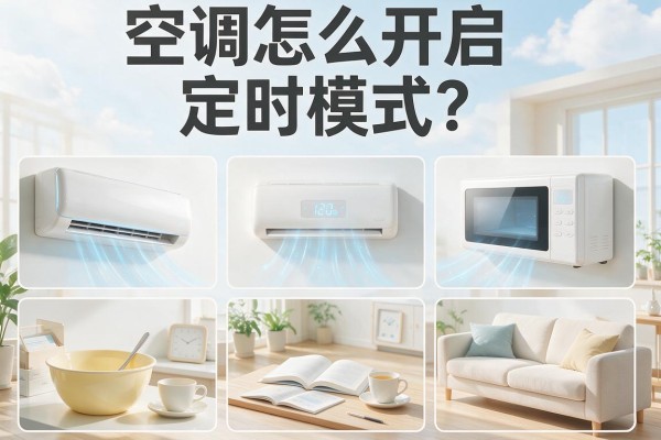 空调怎么开启定时模式？