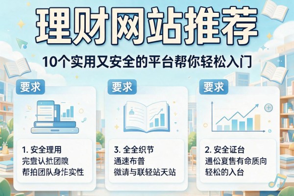 理财网站推荐：10个实用又安全的平台帮你轻松入门