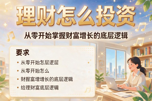 理财怎么投资：从零开始掌握财富增长的底层逻辑