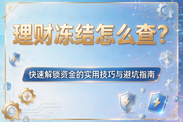 理财冻结怎么查?快速解锁资金的实用技巧与避坑指南