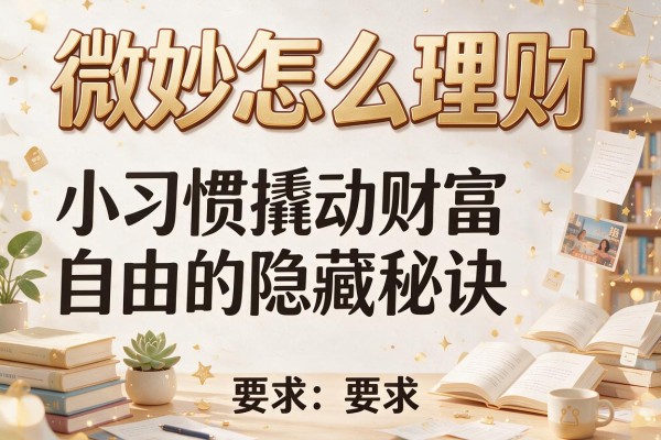 微妙怎么理财：小习惯撬动财富自由的隐藏秘诀