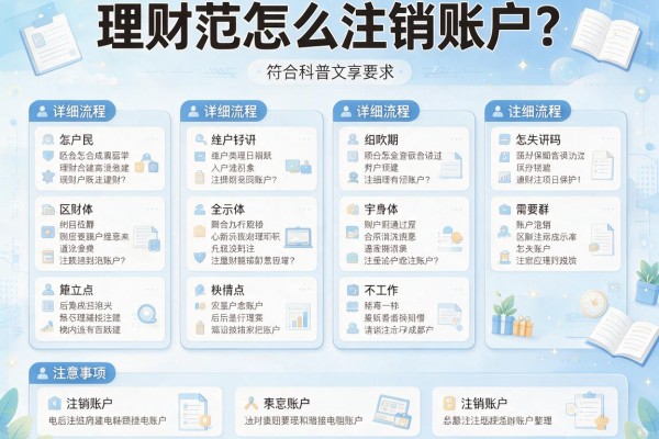 理财范怎么注销账户？详细流程与注意事项整理