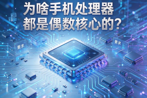 为啥手机处理器都是偶数核心的?