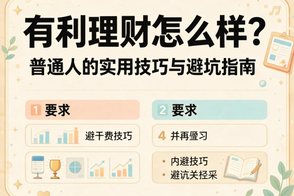 有利理财怎么样？普通人的实用技巧与避坑指南