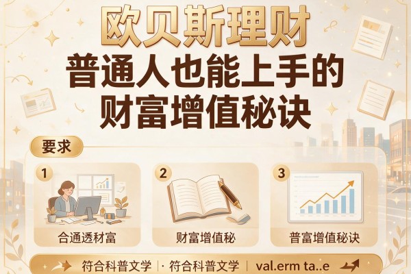 欧贝斯理财：普通人也能上手的财富增值秘诀