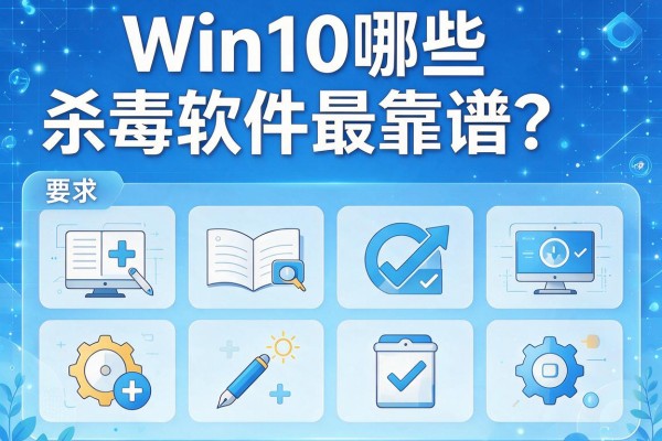 Win10哪些杀毒软件最靠谱？