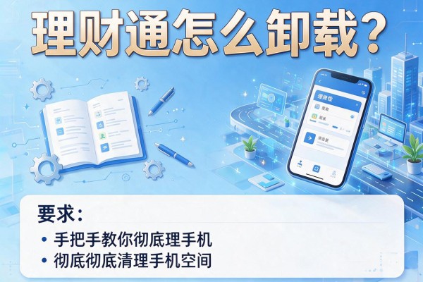 理财通怎么卸载？手把手教你彻底清理手机空间