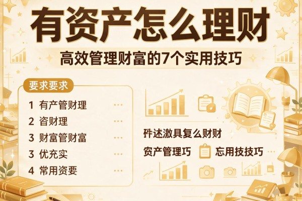 有资产怎么理财：高效管理财富的7个实用技巧