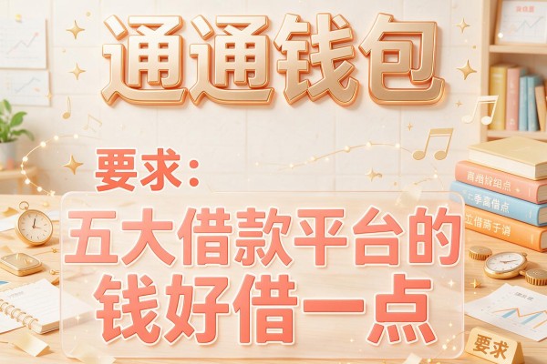 通通钱包，五大借款平台的钱好借一点