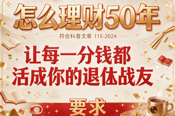 怎么理财50年：让每一分钱都活成你的退休战友