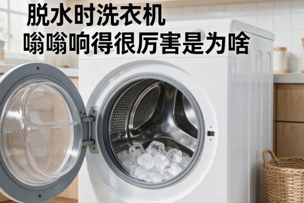 脱水时洗衣机嗡嗡响得很厉害是为啥