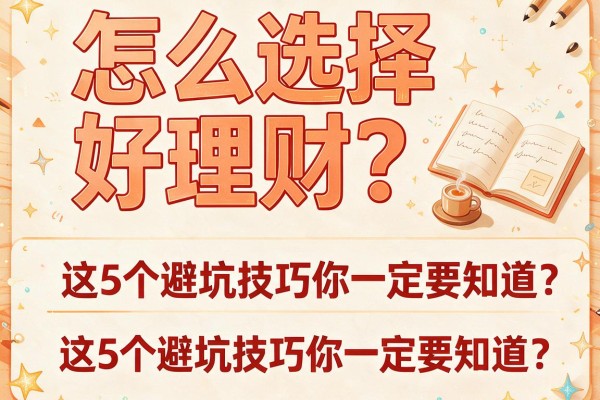 怎么选择好理财？这5个避坑技巧你一定要知道