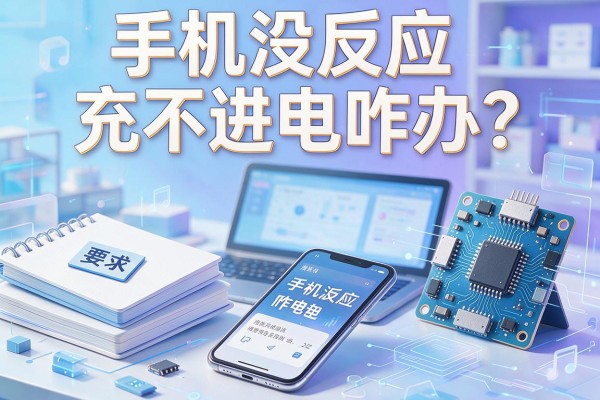 手机没反应充不进电咋办？