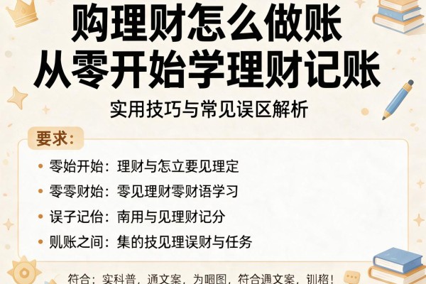 购理财怎么做账从零开始学理财记账：实用技巧与常见误区解析