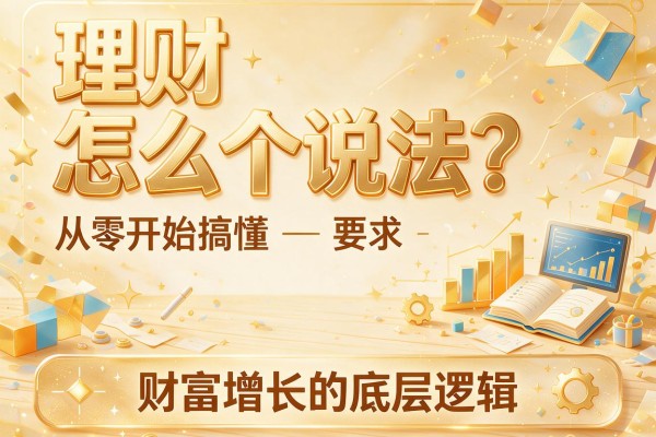 理财怎么个说法？从零开始搞懂财富增长的底层逻辑
