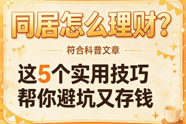 同居怎么理财？这5个实用技巧帮你避坑又存钱
