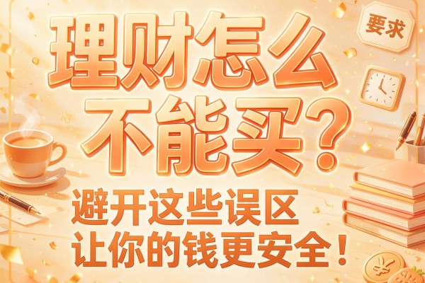 理财怎么不能买？避开这些误区让你的钱更安全