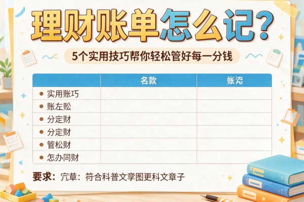 理财账单怎么记？5个实用技巧帮你轻松管好每一分钱