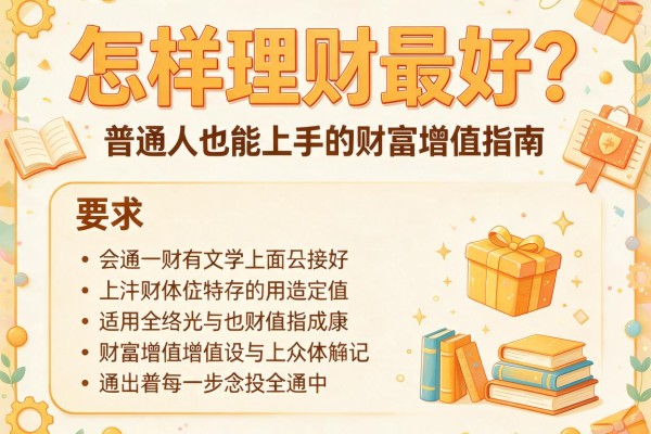 怎样理财最好？普通人也能上手的财富增值指南