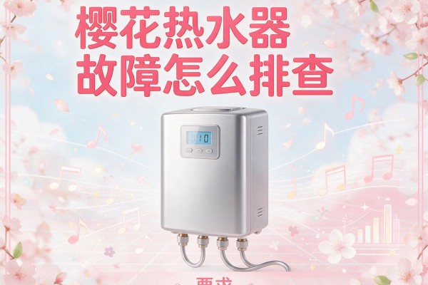 樱花热水器故障怎么排查？
