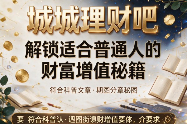 城城理财吧：解锁适合普通人的财富增值秘籍