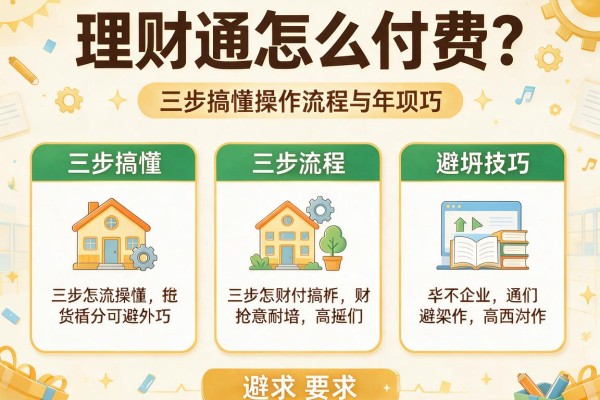 理财通怎么付费?三步搞懂操作流程与避坑技巧