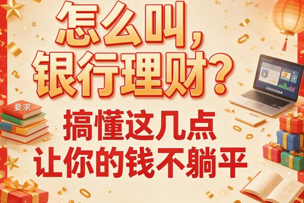 怎么叫银行理财？搞懂这几点让你的钱不躺平