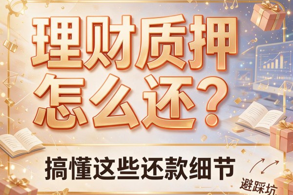 理财质押怎么还？搞懂这些还款细节避免踩坑