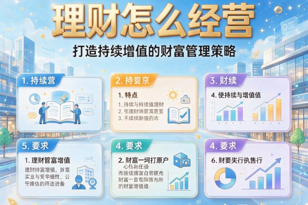 理财怎么经营：打造持续增值的财富管理策略