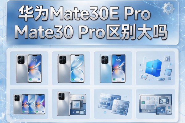 华为Mate30E Pro与Mate30 Pro区别大吗？