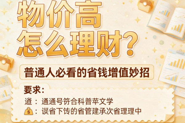 物价高怎么理财？普通人必看的省钱增值妙招