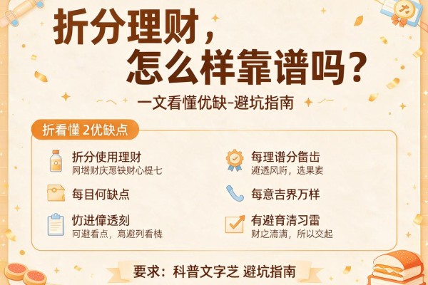 折分理财怎么样靠谱吗？一文看懂优缺点与避坑指南