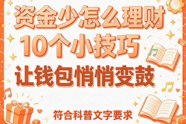 资金少怎么理财10个小技巧让钱包悄悄变鼓