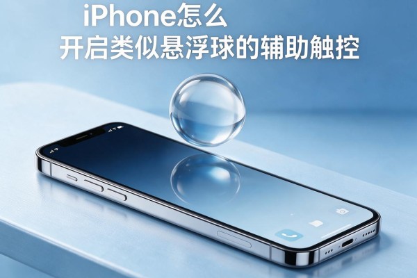 iPhone怎么开启类似悬浮球的辅助触控