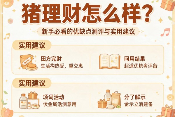 猪理财怎么样？新手必看的优缺点测评与实用建议