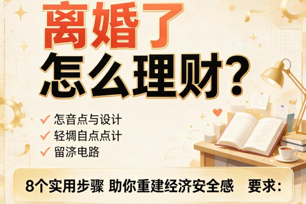 离婚了怎么理财？8个实用步骤助你重建经济安全感