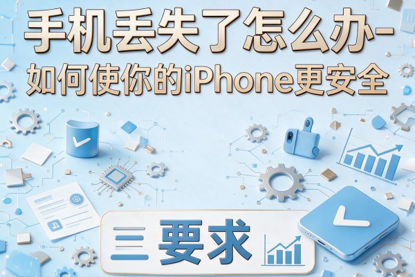 手机丢失了怎么办-如何使你的iPhone更安全-
