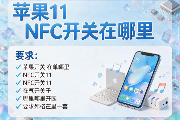 苹果11 NFC开关在哪里