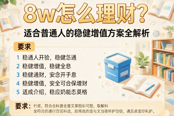 8w怎么理财？适合普通人的稳健增值方案全解析