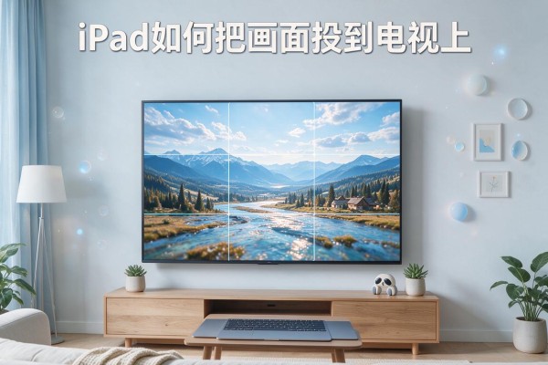 iPad如何把画面投到电视上