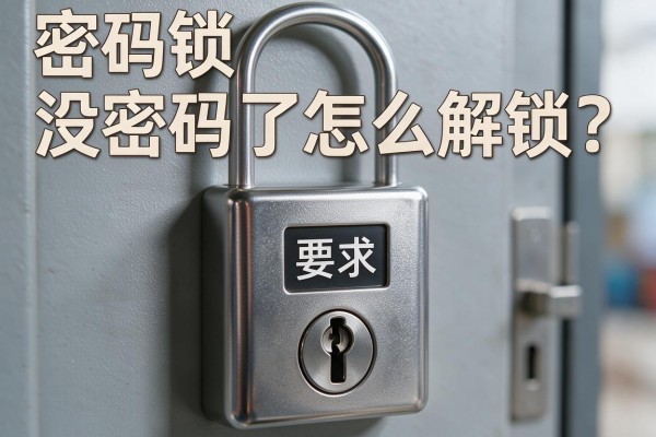 密码锁没密码了怎么解锁？