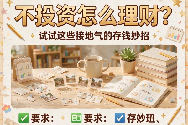 不投资怎么理财？试试这些接地气的存钱妙招