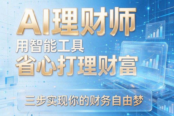 AI理财师：用智能工具省心打理财富，三步实现你的财务自由梦
